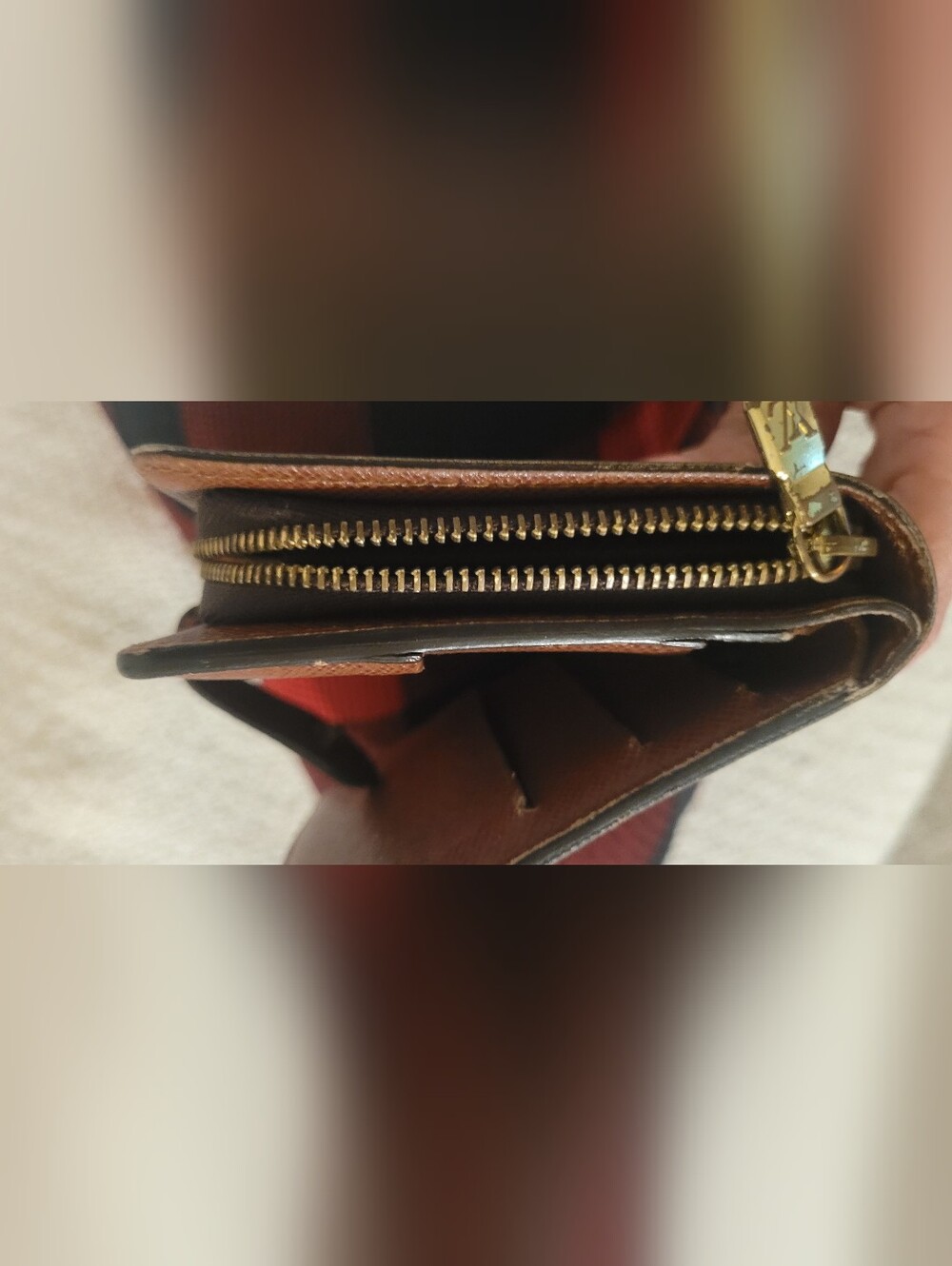 Auth Louis Vuitton Compact Wallet EUC - Picture 9 of 16